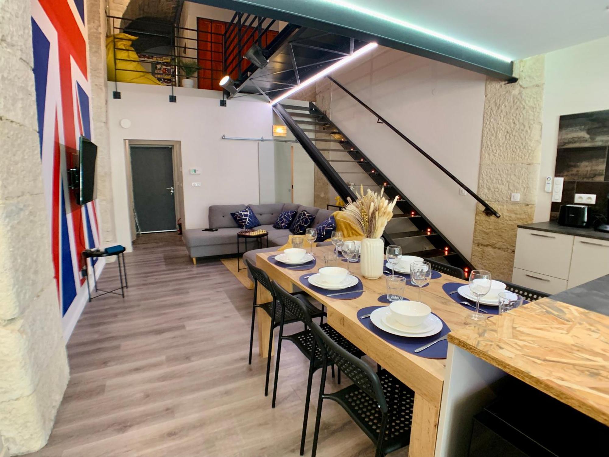 Апартаменты Loft Gare Cite Gastronomique Дижон Экстерьер фото